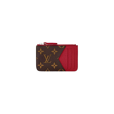 LOUIS VUITTON-M12386 루이비통 핑크 모노그램 로미 카드 홀더