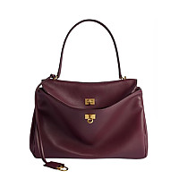 BALENCIAGA-789772 발렌시아가 베이지 금장 로데오 미디엄 핸드백