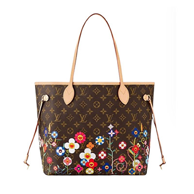 [스페셜오더]LOUIS VUITTON-M45128 루이비통 블루 타이다이 모노그램 네버풀 MM