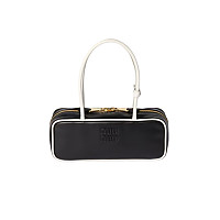 MIUMIU-5BB173 미우미우 코냑 송아지 가죽 보 백