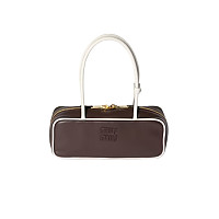 MIUMIU-5BB173 미우미우 코냑 송아지 가죽 보 백