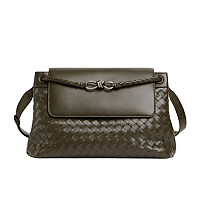 BOTTEGA VENETA-807715 보테가 베네타 블랙 안디아모 메신저 백