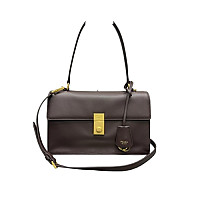 PRADA-1BN023 프라다 화이트 미디엄 가죽 숄더백