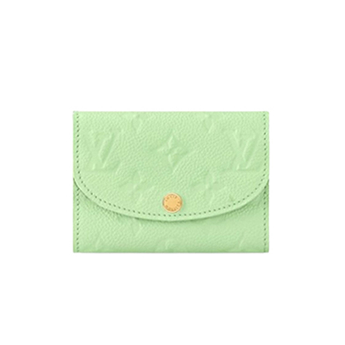 LOUIS VUITTON-M14084 루이비통 그린 티 모노그램 앙프렝뜨 LV x TM 로잘리 코인 퍼스