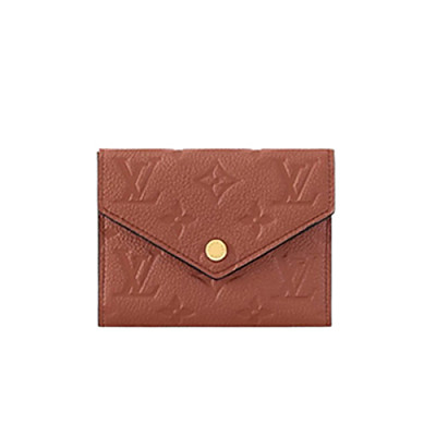 [스페셜오더]LOUIS VUITTON-M64577 루이비통 모노그램 앙프렝뜨 Marine Rouge 빅토린 월릿