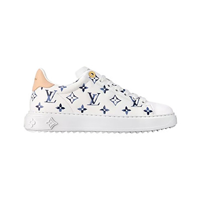 LOUIS VUITTON-1A8MZR 루이비통 화이트/라이트 핑크 타임 아웃 스니커즈 남여공용