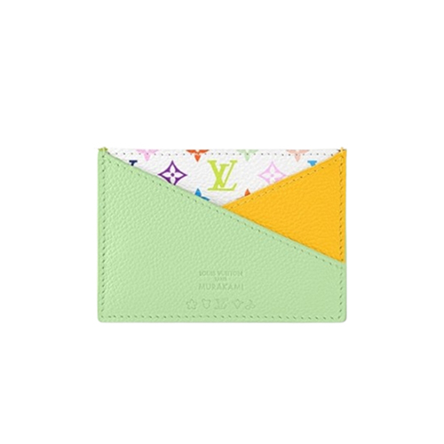 LOUIS VUITTON-M14139 루이비통 그린 티 LV x TM 크리스크로스 카드 홀더