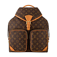 LOUIS VUITTON-N40755 루이비통 블루 다미에 팜 트리 몽수리 카고 백팩