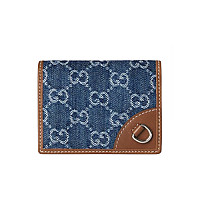 GUCCI-820692 8458 구찌 세이지 그린 GG 엠블럼 미니 지갑