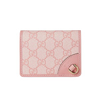 GUCCI-820692 8458 구찌 세이지 그린 GG 엠블럼 미니 지갑