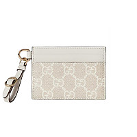 GUCCI-819121 8458 구찌 세이지 그린 GG 엠블럼 스트랩 카드 케이스