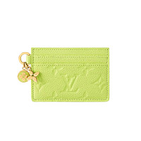 LOUIS VUITTON-M12180 루이비통 라이트 블루 모노그램 앙프렝뜨 LV 참 카드 홀더