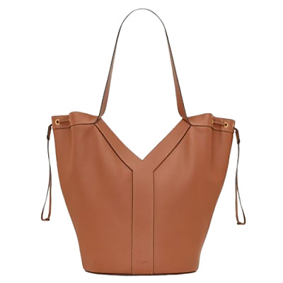SAINT LAURENT-833160 생 로랑 블랙 카프스킨 y 라지 호보백
