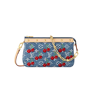 LV-M22670 루이비통 카키/크림 모노그램 앙프렝뜨 멀티 포쉐트 악세수아 핸드백 25cm