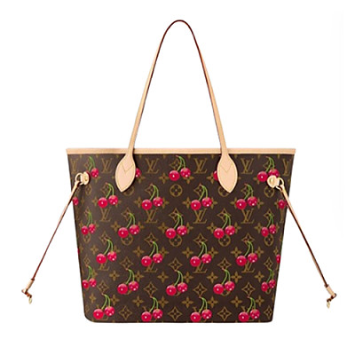 [스페셜오더]LOUIS VUITTON-M52729 루이비통 느와르 에삐 레더 스티커 장식 네버풀 MM
