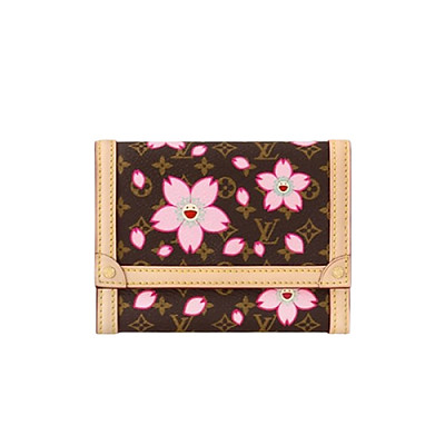 LOUIS VUITTON-M62360 루이비통 모노그램 로즈발레린 빅토린 월릿