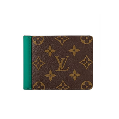 [스페셜오더]LOUIS VUITTON-M45789 루이비통 모노그램 LV 러버 시그니처 패치 멀티플 월릿