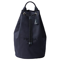 PRADA-2VY011 프라다 화이트 캔버스 드로스트링 더플백