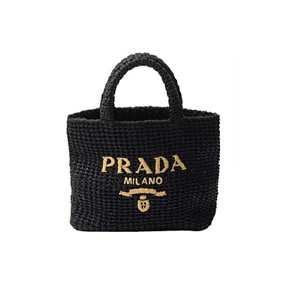 PRADA-1BG422 프라다 내추럴 스몰 크로셰 토트백
