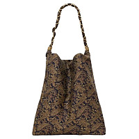 SAINT LAURENT-834750 생 로랑 카멜 스웨이드 AMALIA 백