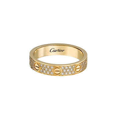 Cartier-B4083400 까르띠에 실버 LOVE 링