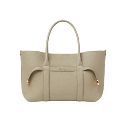 Loro Piana-FAO7473 로로피아나 드라이드 타라곤 카프스킨 기에라 스몰 쇼퍼백