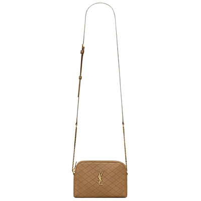 [스페셜오더]YSL-733667 생 로랑 블랙 램스킨 GABY 지퍼 파우치 숄더백