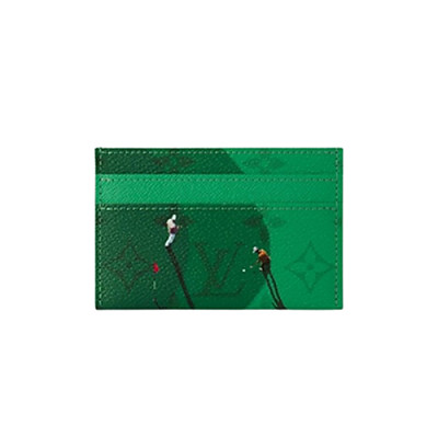 LOUIS VUITTON-M12503 루이비통 올리브 그린 모노그램 섀도우 더블 카드 홀더