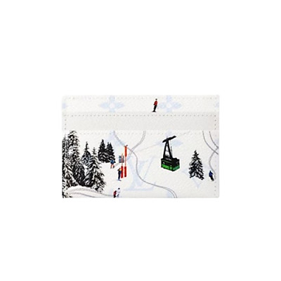 LOUIS VUITTON-M12503 루이비통 올리브 그린 모노그램 섀도우 더블 카드 홀더