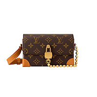LOUIS VUITTON-M11522 루이비통 블루 모노그램 토뤼옹 스티머 웨어러블 월릿