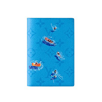 [스페셜오더]LOUIS VUITTON-N40203 루이비통 다미에 그라파이트 프린트 장식 패스포트 커버