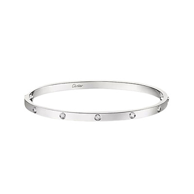 Cartier-B6079617 까르띠에 로즈 골드 10 다이아몬드 스몰 LOVE 브레이슬릿