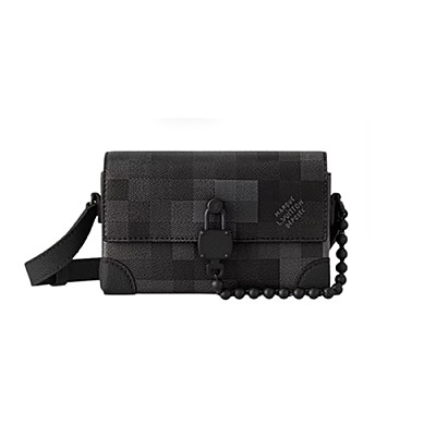 LOUIS VUITTON-M12808 루이비통 모노그램 마카사르 스티머 웨어러블 월릿