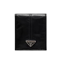 PRADA-2MO513 프라다 블랙 송아지 가죽 지갑
