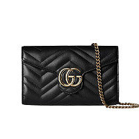 GUCCI-837745 6207 구찌 레드 GG 마몽 체인 지갑