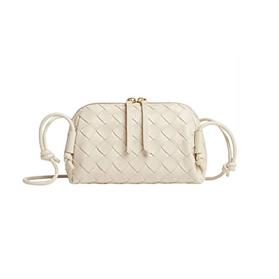 BOTTEGA VENETA-794258 보테가 베네타 화이트 콘서트 파우치
