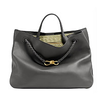 BOTTEGA VENETA-806010 보테가 베네타 블랙/골드 라지 안디아모