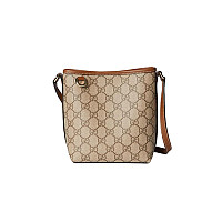 GUCCI-847090 1000 구찌 블랙 GG 엠블럼 나노 버킷백