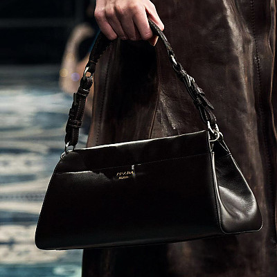 [스페셜오더]PRADA-1BC262 프라다 앙세네 미디엄 가죽 핸드백 블랙