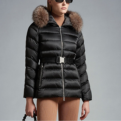 MONCLER-1A0009457869 몽클레어 CUPIDONE 큐피돈 후드 퍼 벨트 패딩 여성용(3컬러)