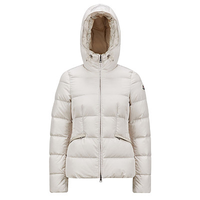 MONCLER-K20931A 몽클레어 Avoce 아보체 후드 쇼트 다운 재킷 화이트 여성용