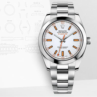 [스페셜오더]ROLEX-116400 롤렉스 밀가우스 스틸 블랙 다이얼 40mm