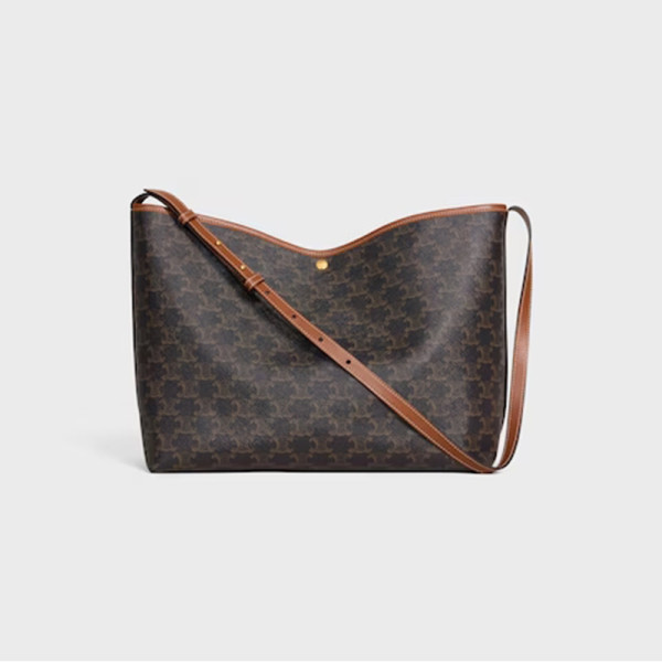 [스페셜오더]CELINE-123912 셀린느 트리옹프 캔버스&카프스킨 소프트 쇼퍼 백