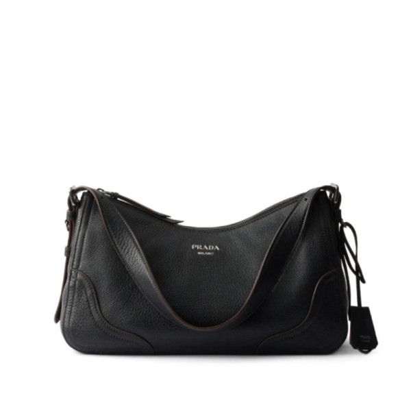 [스페셜오더]PRADA-1BC280 프라다 아이메 라지 가죽 숄더백 블랙