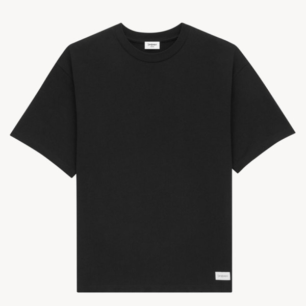 SAINT LAURENT-05055 생로랑 2026SS 남성용 크루넥 티셔츠
