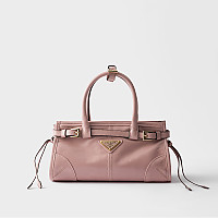 [스페셜오더]PRADA-1BA486 프라다 에비에이션 블루 보니 미니 가죽 핸드백