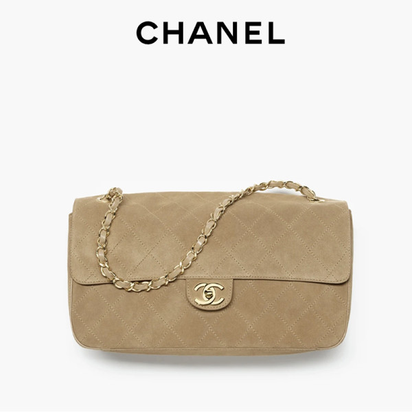 [스페셜오더]CHANEL-AS6281 샤넬 맥시 플랩백 다크 베이지