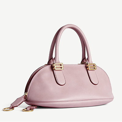 [스페셜오더]BALENCIAGA-8685852 발렌시아가 볼레로 볼링백 미니 로즈 쿼츠 여성용