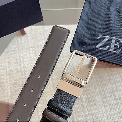 ZEGNA-071711 제냐 이니셜 리버서블 벨트 35MM