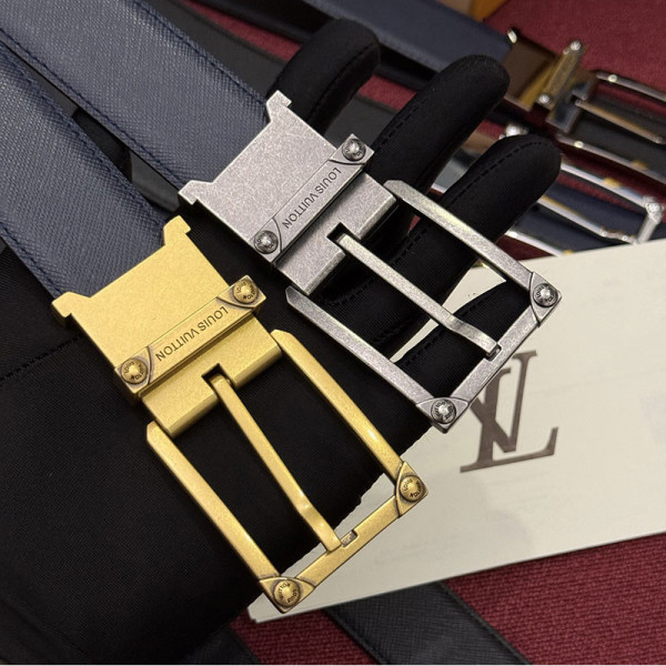 LOUIS VUITTON-07181 루이비통 코너 스터드 트렁크 35mm 플립 벨트